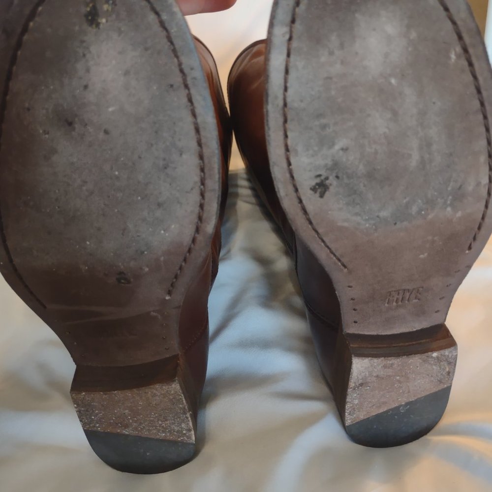 FRYE BOOTS W 7.5M Cognac - Picture 6 of 10